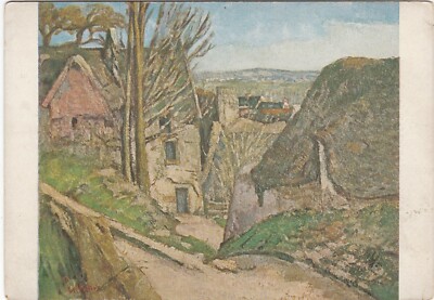 G1391 ILLUSTRATION - LA MAISON DU PENDU - PAUL CEZANNE - LE LOUVRE - N°5946