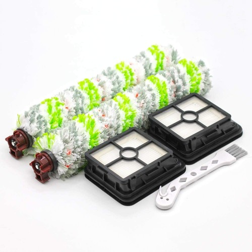 Rollos de cepillo multi-superficie para mascotas profesionales y filtro 1866 para Bissell CrossWave 2306 1785 - Imagen 2 de 6