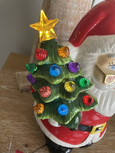 Mr. Christmas Leucht Weihnachtsmann Deko Deko Urlaub Weihnachtsmann beleuchtet Neu - Bild 10 von 12