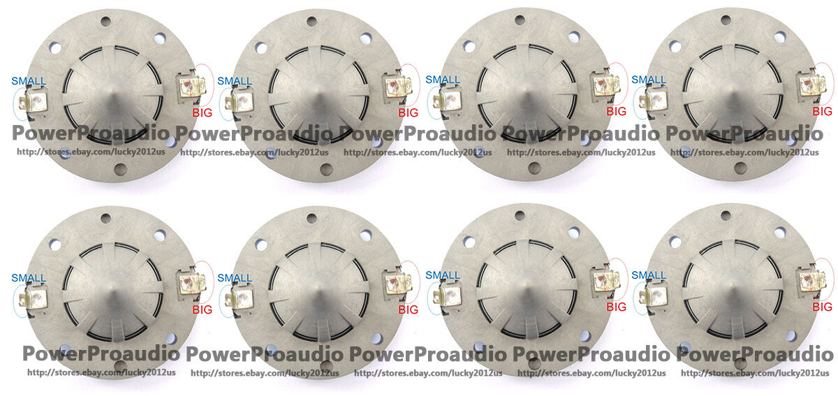 8 pieces Replacement For JBL 2408, 2408J, D16R2408, PRX,MRX, greenec, 16 ohm 8 pieces Replacement For JBL 2408, 2408J, D16R2408, PRX,MRX, greenec, 16 ohm