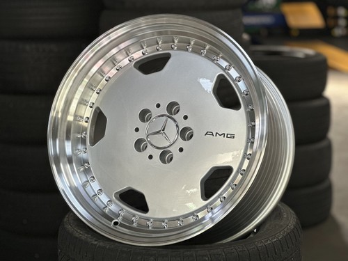 New 18x8.5J 18x9.5J Aero Classic Mercedes (4 Wheel) R107 R129 SL500 560 SEL SEC - Picture 9 of 12