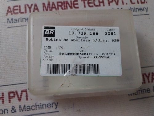 ABB 24V DC E1/6-T8 Shunt Opening Release Supply Voltage 1SDA038286R0001 - Picture 5 of 15