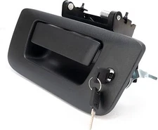 Tailgate Handle Kit, Tail Gate Bezel Lock For 08-14 Chevy Silverado GMC Sierra