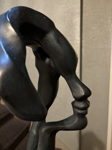 Vintage Modern Midcentury Abstract Surrealist Sculpture “Portrait Of A Woman “ - Bild 7 von 11