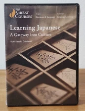 The Great Courses: Learning Japanese: A Gateway Into Culture DVD Yuki Caldwell