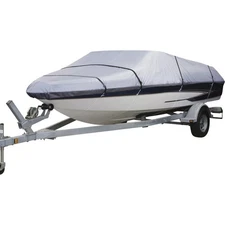 Classic Accessories Silver-Max Trailerable Boat Storage Cover #87514 Model A