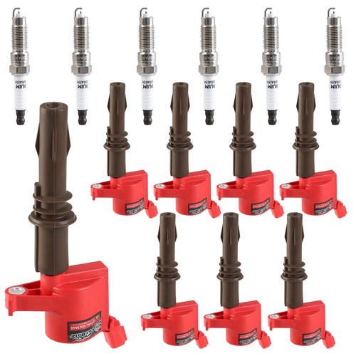 8PCS Energy Ignition Coil Packs & Spark Plug For Ford F150 Lincoln 4.6L 5.4L V8 - Picture 4 of 12