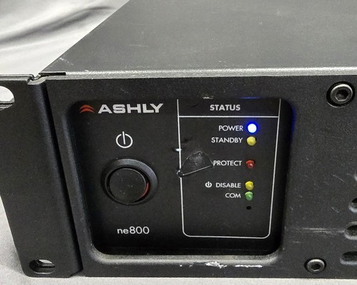 Ashly ne800.70 Network-Enabled 180W Eight-Channel 120V Amplifier - Picture 3 of 13