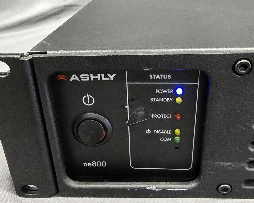 Ashly ne800.70 Network-Enabled 180W Eight-Channel 120V Amplifier - Image 3 of 4