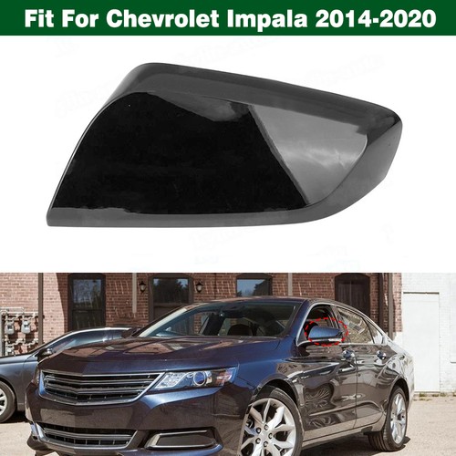 Tapa de carcasa de espejo retrovisor delantero izquierdo negra para Chevrolet Impala 2014-2020 - Imagen 1 de 10
