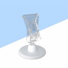 16Pcs Memo Clip Holder Table Clear Number Photo Note Holder Stand memo holder