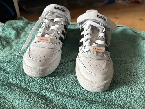 Adidas forum low W I love dance cloud white core black size 5 - Picture 2 of 7