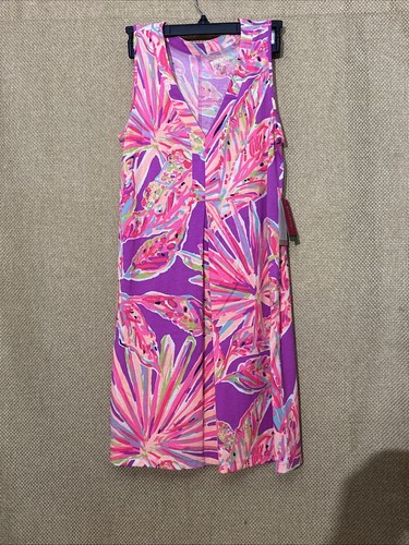 Lilly Pulitzer Amina Sunseekers Sleeveless Swing Dress Women’s Extra Small - Picture 10 of 10