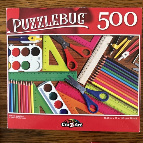 Puzzlebug Deluxe Artbox CraZArt 500 Piece Jigsaw Puzzles Lot of 8 - Picture 6 of 9