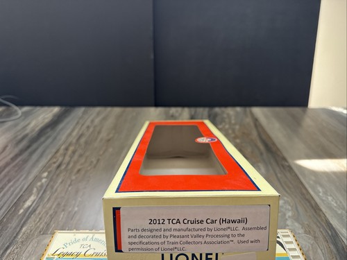 Lionel TCA Cruise Car Hawaii 2012 In Box Mint Condition A.94 - Picture 3 of 3