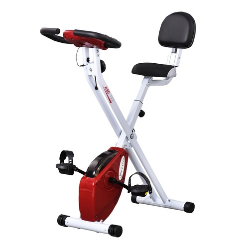 HOMCOM Heimtrainer Fahrradtrainer mit 8 stufig Magnetwiderstand Stahl - Bild 2 von 45