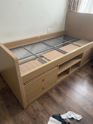 Solid Wooden Storage Bed Frame with Drawers - 3ft, 4ft, 4ft 6inch