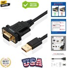 USB auf RS232, USB Seriell Adapter mit FTDI Chipsatz, USB 2.0 auf Stecker DB9 Seriell...