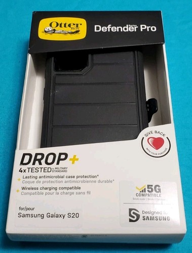 Otterbox Defender Pro Case for Samsung Galaxy S20 5G (Won't Fit FE) NEW SEALED