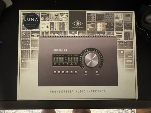 Universal Audio Apollo x4 Thunderbolt 3 Audio Interface - Excellent Condition