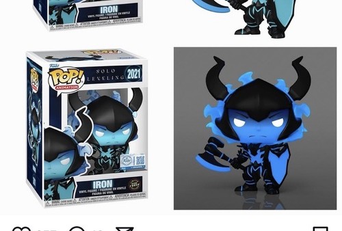 Funko Pop Amazon Iron Solo Leveling Chase Version