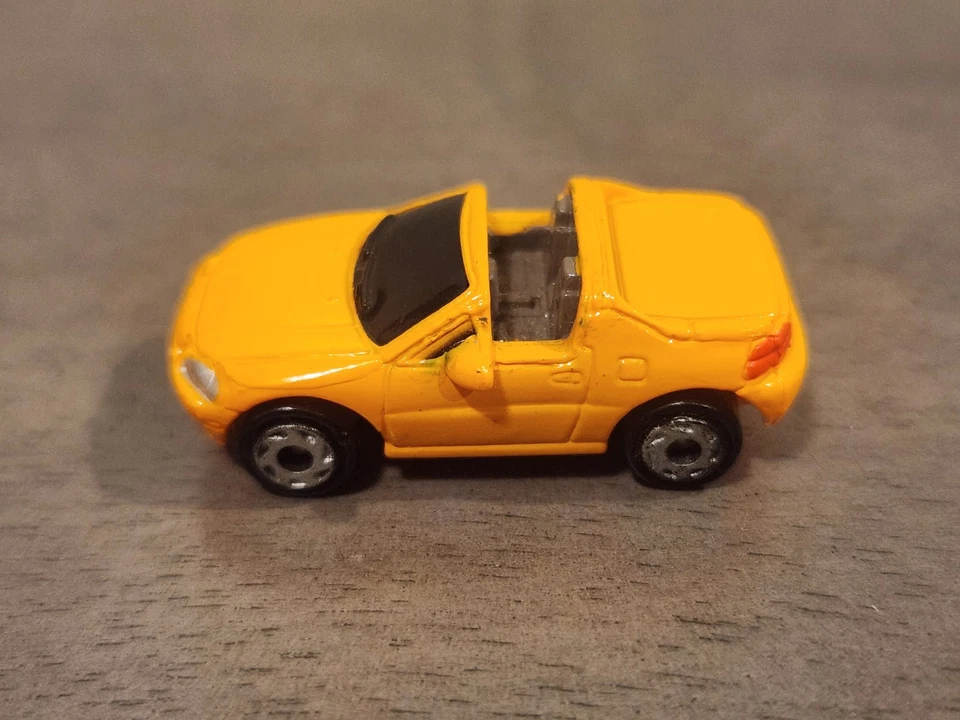 Micro Máquinas Ultra Raras De Colección Naranja Honda Del Sol 1989 Galoob *Gran Forma* Foto 4 de 4