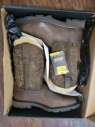 Ariat Groundbreaker Wide Toe MetGuard Steel Toe Boot Size 11- Brand New W/ Tags - Bild 2 von 5
