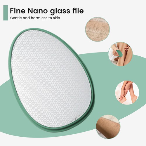 Depiladoras físicas seguras sin dolor para depilación borrador de vello de cristal para cuerpo completo - Imagen 6 de 9