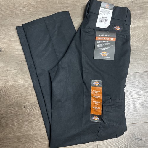 Dickies Flex Regular Fit Cargo Straight Leg Hose Herren 30x32 schwarz