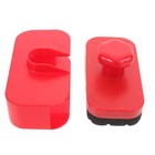  Car Wax Applicator Detailing Pad - Plastic Handle Honeycomb Sponge Pad For