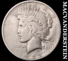 1922-D Peace Dollar - Scarce  Better Date  No Reserve  #J8400