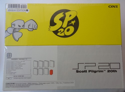 *NEW / SEALED* Scott Pilgrim 20th Anniversary B&W Box Set - Hardcover - Picture 3 of 4