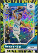 Brandon Miller 2024-25 Panini Donruss Optic Electricity International 05/75 #16
