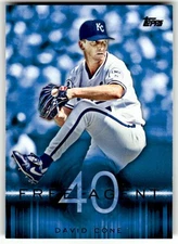 2015 Topps #F40-13 David Cone Free Agent 40 Kansas City Royals Baseball