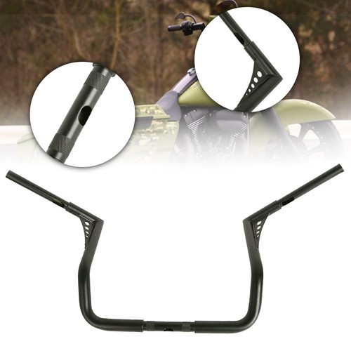 14/16/18'' Rise Ape Hangers Handlebar For Harley Heritage Softail BY - Foto 13 di 19