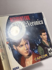 Resident Evil CODE Veronica (Sega Dreamcast) Game & Manual W Reg Card  - Tested 