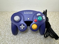 Nintendo GameCube OEM Genuine Wired Controller Indigo Purple DOL-003 Tested