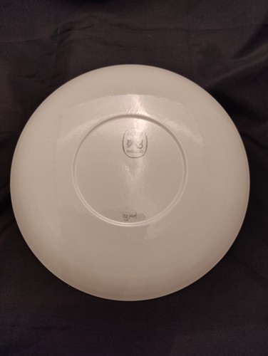 Poole Keramik traditioneller Stil Blumen & Vögel groß 10"/26cm Teller sehr guter Zustand - Bild 6 von 9