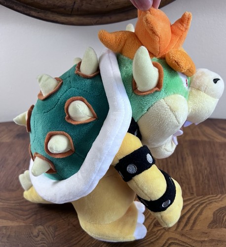 Nintendo - Super Mario Bros - 10" Bowser Plush - Stuffed - Japanese Tush Tag - Picture 4 of 5