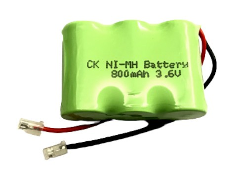 3,6v AA Ni-MH 2/3 800mAh Domowy telefon bezprzewodowy Akumulator Złącze Przewód - Zdjęcie 1 z 3