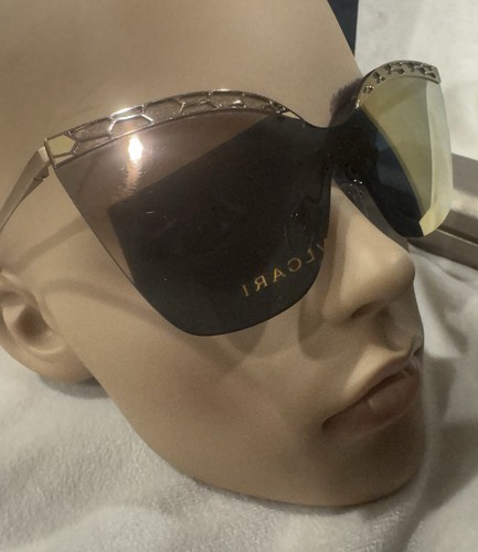 Bvlgari Sunglasses AUTHENTIC 6093 Rose Gold Cat Eye Butterfly Bv6093 Serpent Eye - Picture 4 of 11