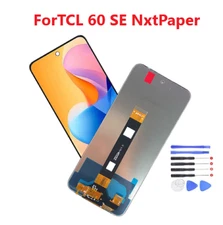 LCD Display Screen Touch Digitizer Assembly For TCL 60 SE NxtPaper With Frame