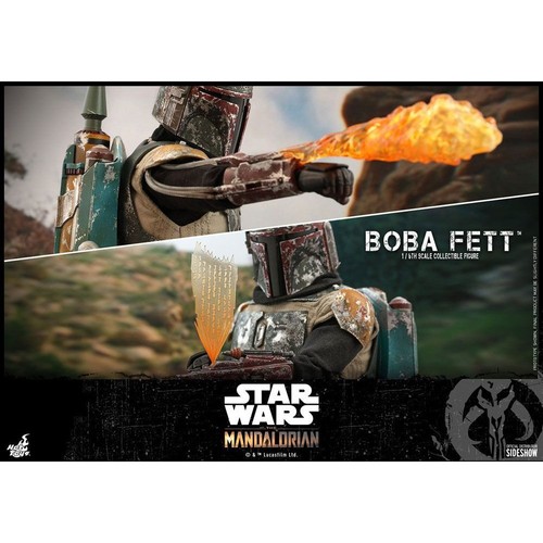 Hot Toys Star Wars The Mandalorian Boba Fett Deluxe Version 1/6 Movie Masterpiec - Bild 11 von 12