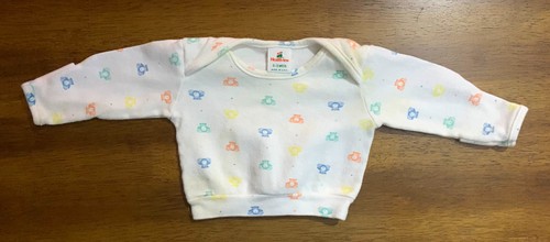 1977 Vintage Health-tex Teddy Bear Cotton Baby Infant Pajama Set (0-3 Months) - Picture 2 of 12