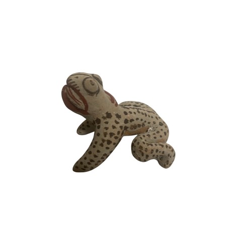 Terracotta Clay Statue hand painted (Lot 2) Mayan Mexican Art Small - Picture 11 of 13