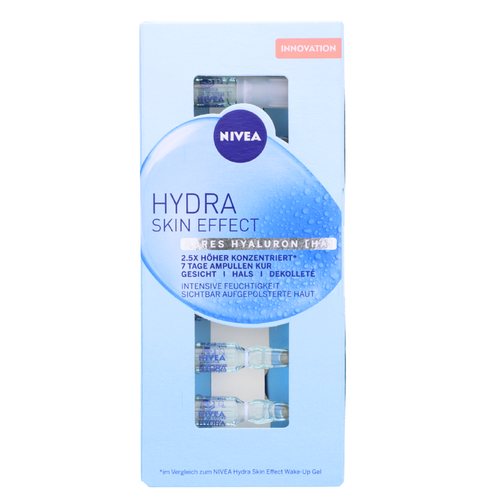 2x NIVEA Hydra Skin Effect 7 Tage Ampullen Kur 14 x 1ml Gesichtskur - Bild 2 von 3