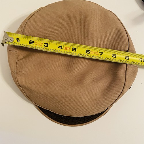 VINTAGE Harvard N. Rice Golf Driver Mütze Zeitungsjunge Flatcap Medium muss neu geformt werden - Bild 5 von 5