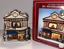 St Nicholas Square Village Collection Kringles Coffee Shop And Cafe Retired 2005
