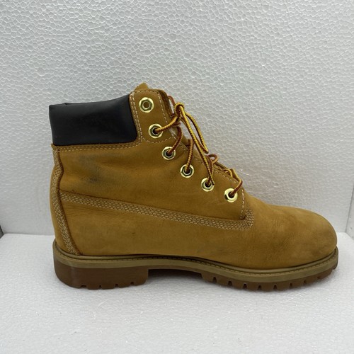 Botas de cuero Tiimberland con cordones de cuero marrón Reino Unido 6 - Imagen 10 de 19