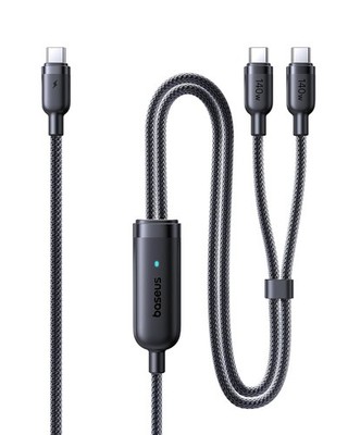 USB C Kabel 1,5m 140W Schnellladung für iPhone, Galaxy, MacBook, Laptop,